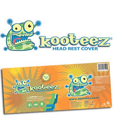 Kooteez Head Rest Cover logo